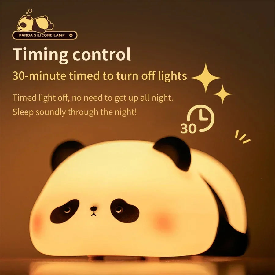 Panda Silicone LED Night