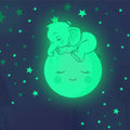 Sleeping Elephant, Glow in the Dark Wall Sticker