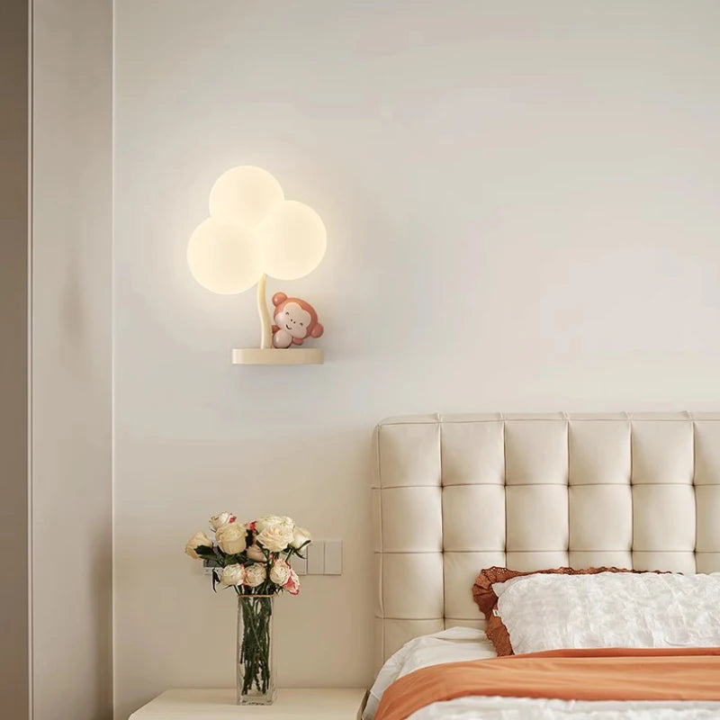 White Bear & Little Monkey LED Light