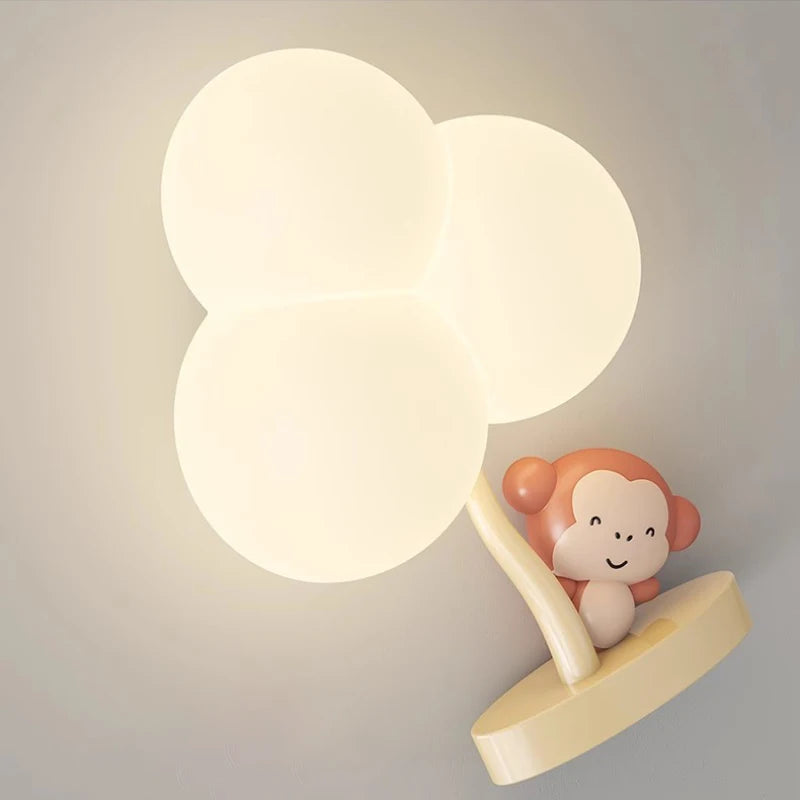 White Bear & Little Monkey LED Light