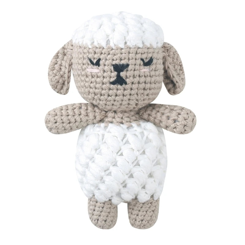 Cotton Crochet Baby Stuffed Rabbit