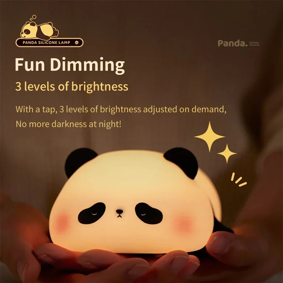Panda Silicone LED Night