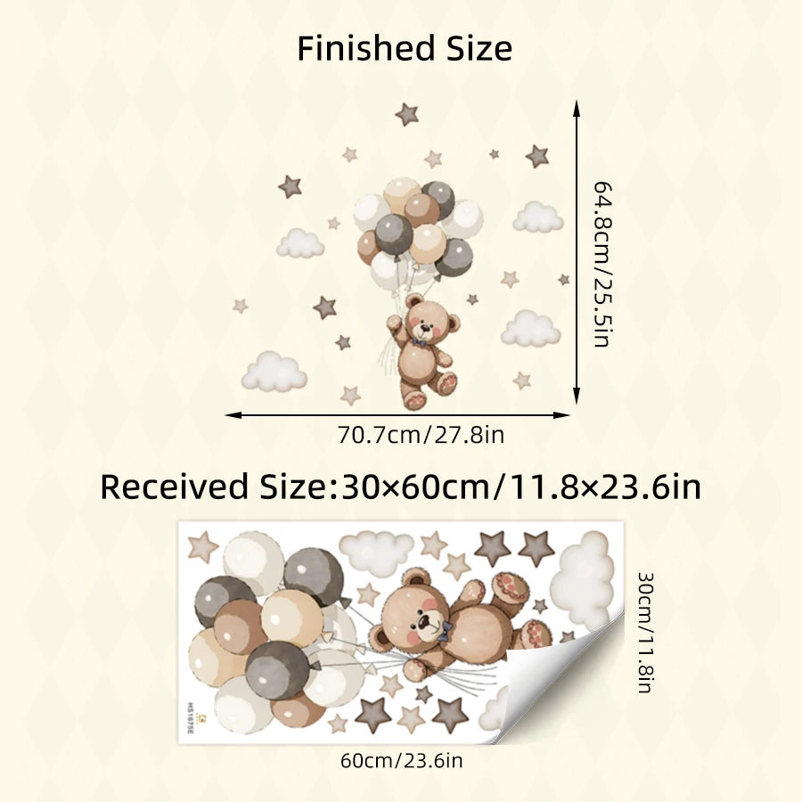 Teddy Bear Wall Decals