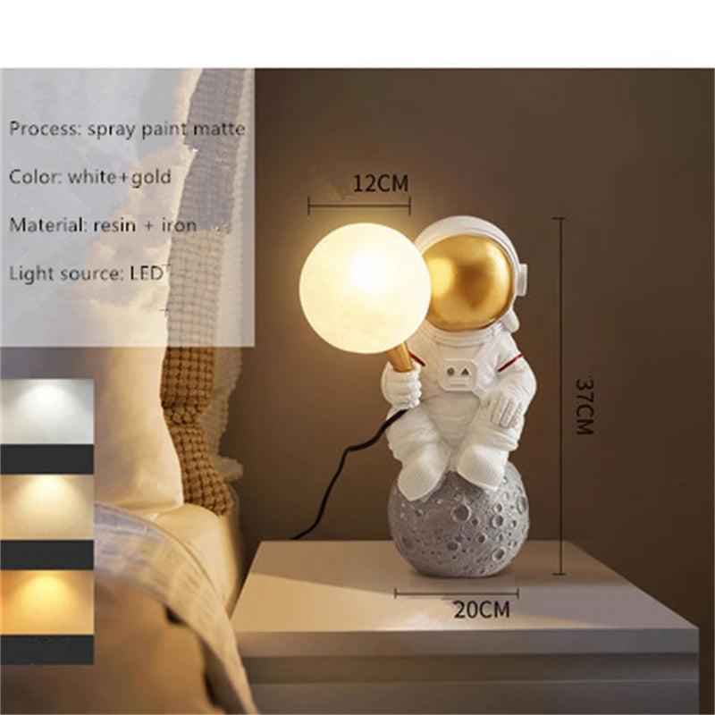 astronaut wall lamp