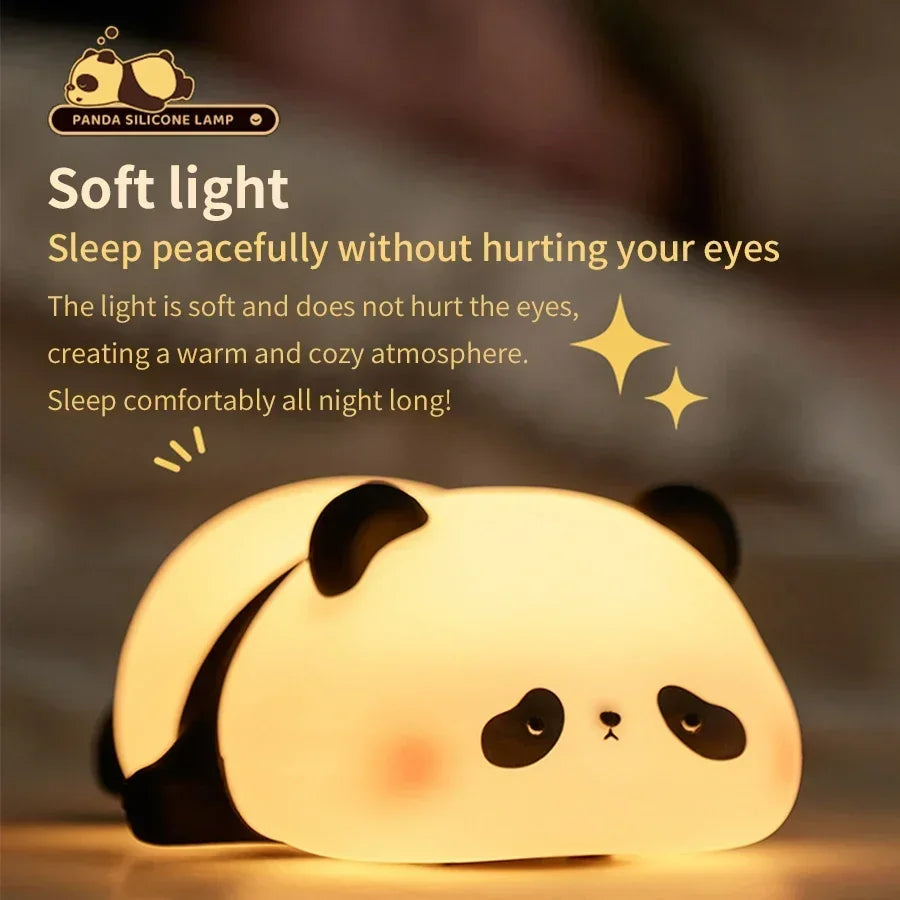 Panda Silicone LED Night