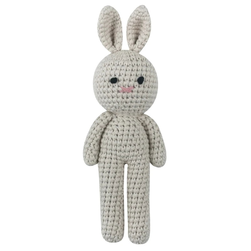 Cotton Crochet Baby Stuffed Rabbit